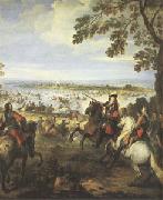 Crossing of the Rhine by the Army of Louis XIV on 12 June (mk05) Parrocel, Joseph